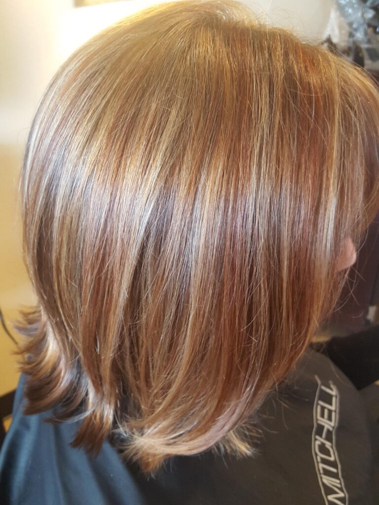 Bronze and honey highlights